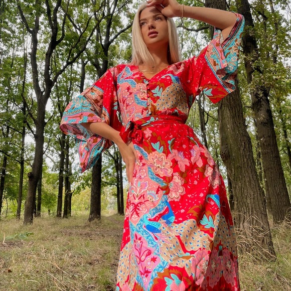 5⭐️Lotus Dress - Picture 14 of 15